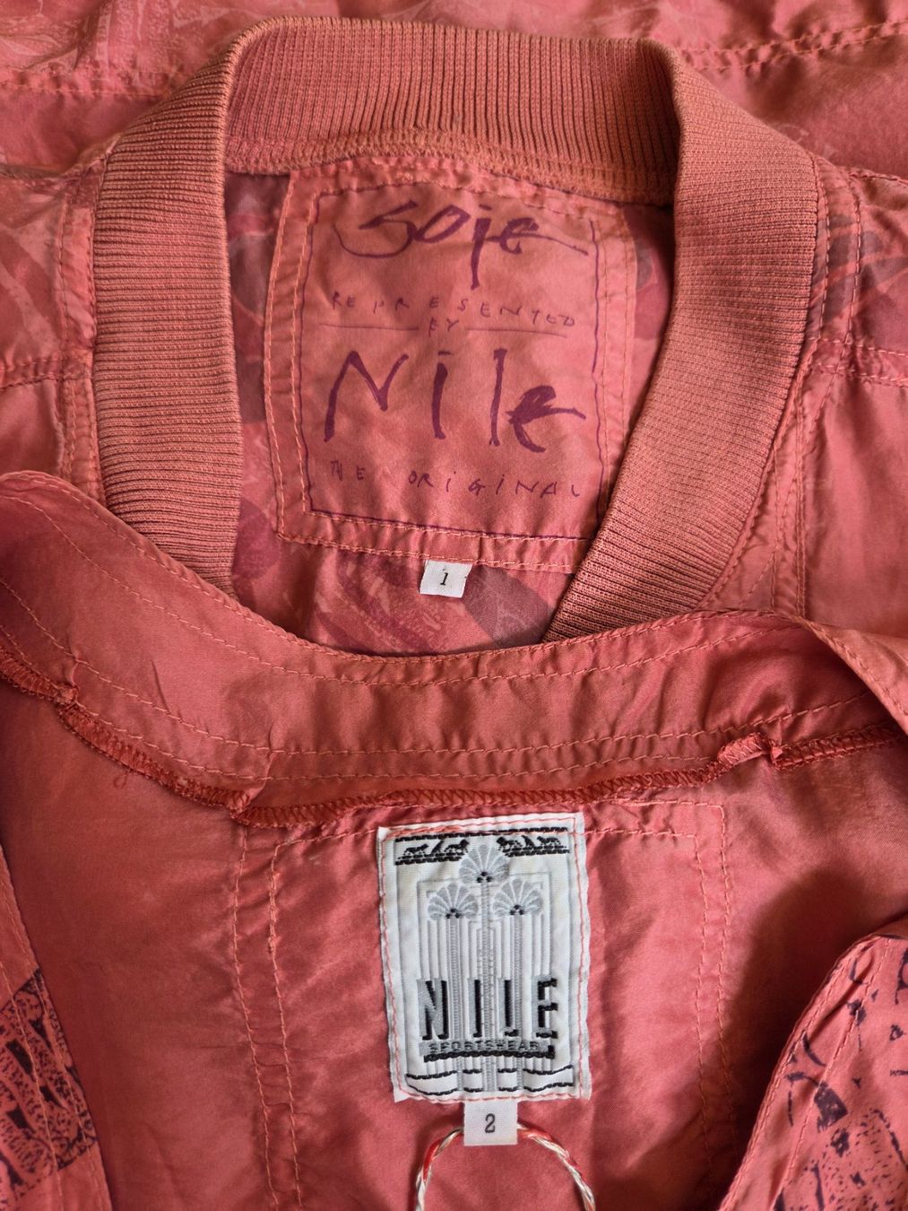 Nile Tops: 90er Nile Seiden-Set rosa M/L – Gebraucht aus Bern von -Aniko- 6
