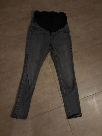 Umstandshose Jeans schwarz grösse M
