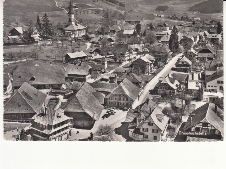 Cartoline postali: Grosshöchstetten ca. 1950 – Usato da Bürglen TG venduto da StampGraf