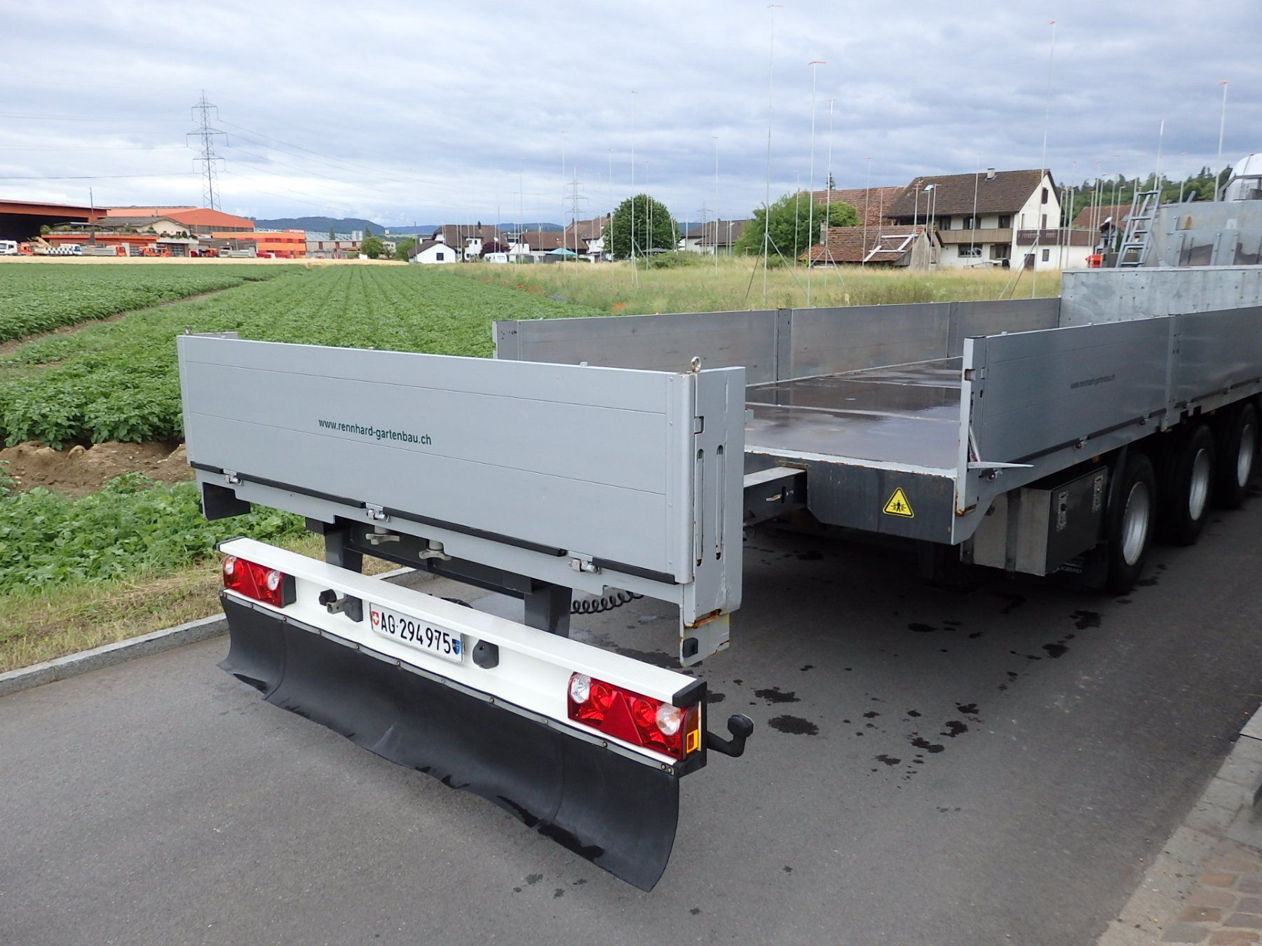 Rimorchi: Lkw Anhänger Tridem 24 to – Usato da Kleindöttingen venduto da Rudei71 7