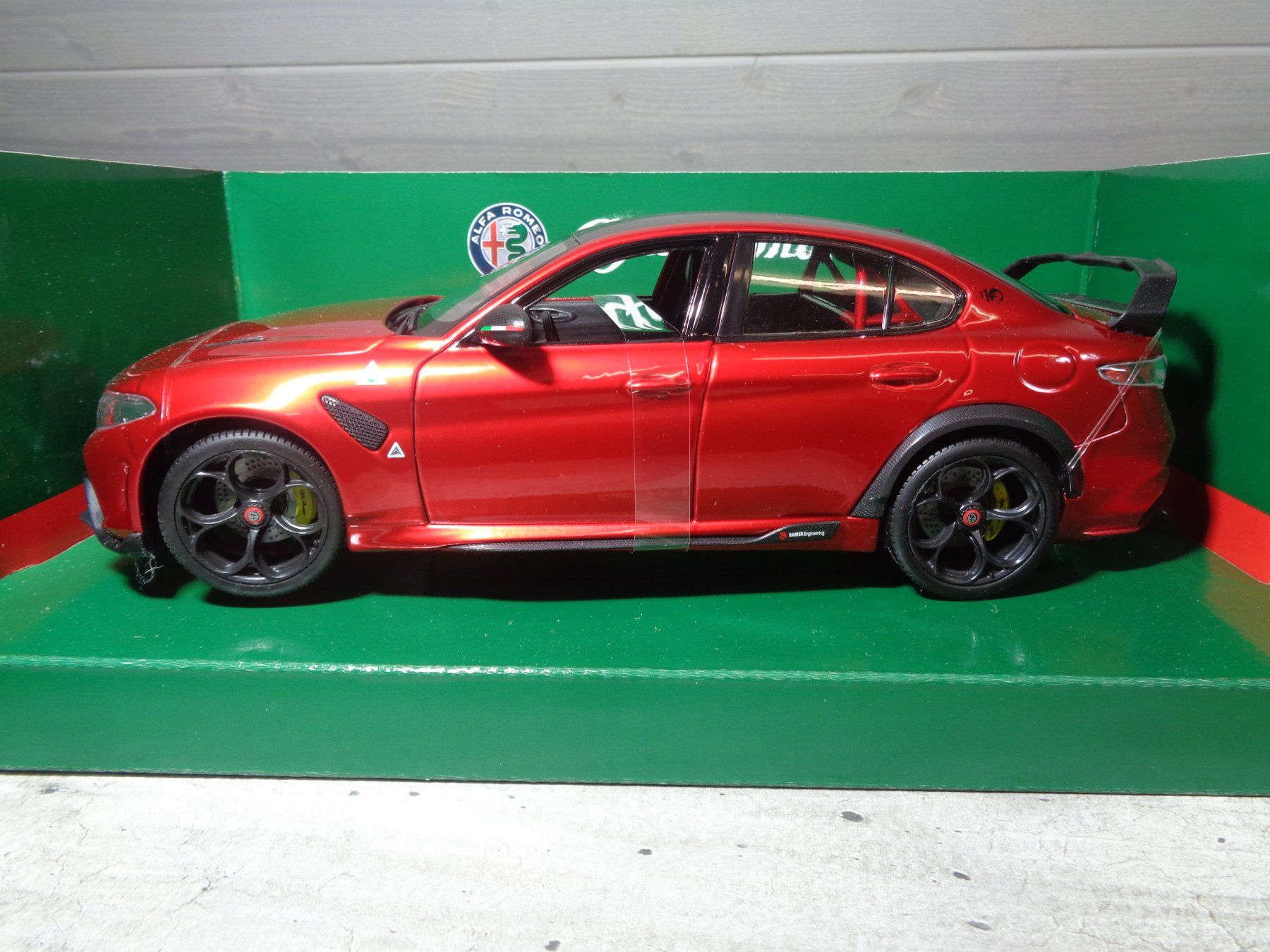 Alfa Romeo Modellautos: Bburago 1:18 Alfa Romeo Giulia GTAm – Neu und originalverpackt aus Reconvilier von rallycar 1