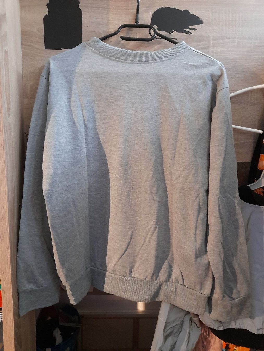Maglioni & Felpe: Pullover grau mit Skelettmittelfinger – Nuovo (secondo la descrizione) da Gwatt (Thun) venduto da B.D.999 1