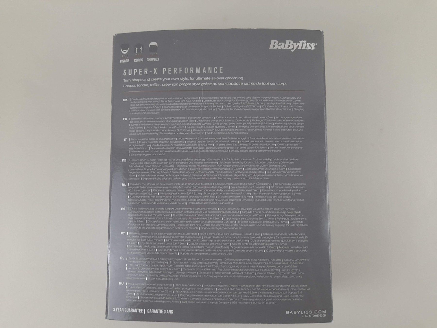 BaByliss Rasoi & Lamette da barba: BABYLISS 15 in 1 Multi Trimmer – Nuovo (secondo la descrizione) da Liebefeld venduto da Restwert_Liebefeld 3