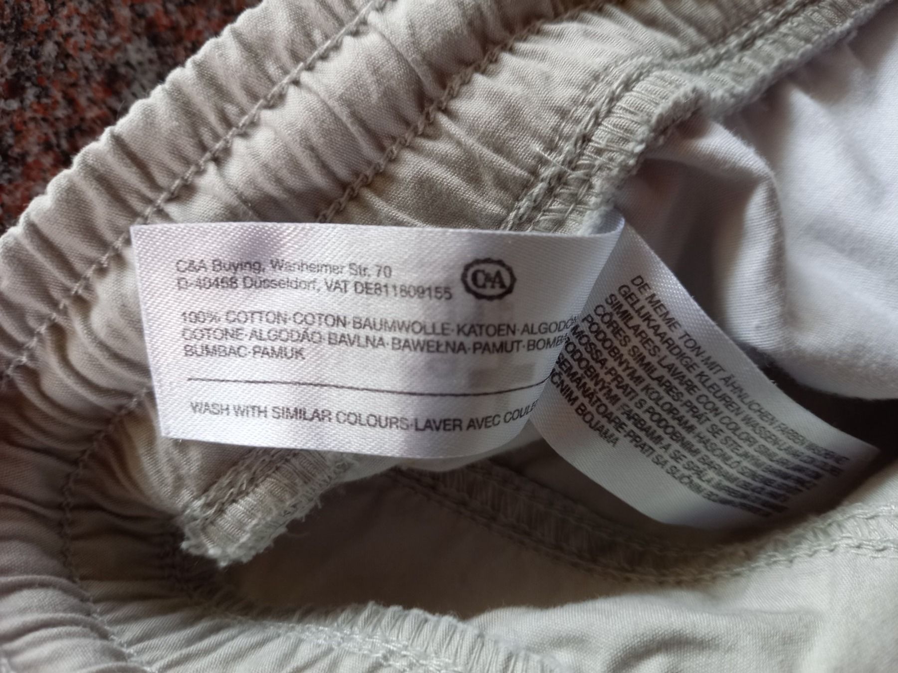 Pantaloni: Graue Sommerhose  40/42 – Nuovo (secondo la descrizione) da Bätterkinden venduto da Elefantenzoo 2