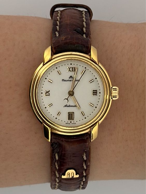 Maurice Lacroix Automatik Damenuhr 62392 4656 (Gebraucht) in