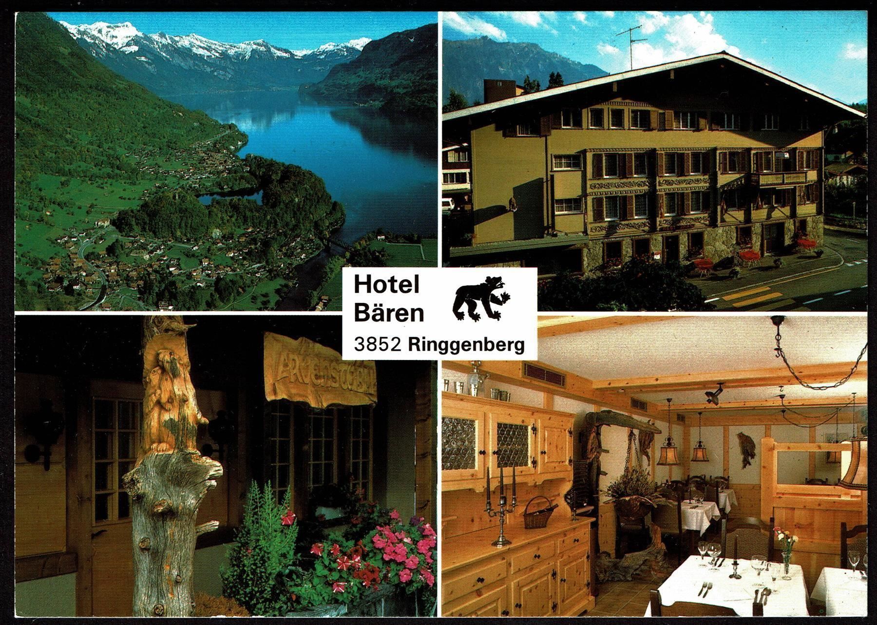 Cartoline postali: AK Hotel Bären Ringgenberg – Usato da Basel venduto da Falconis