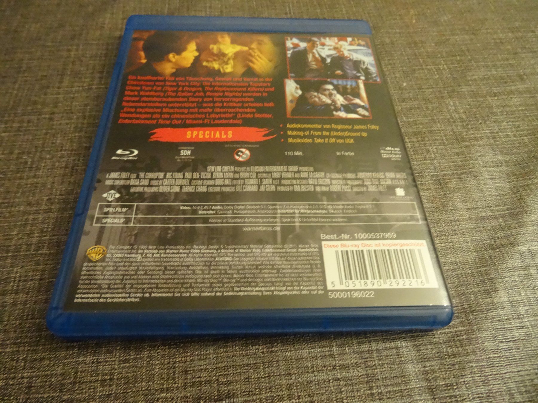 Alle DVDs: Blu-ray Corruptor Im Zeichen der Korruption – Gebraucht aus Olten von Disc-Verkauf 2