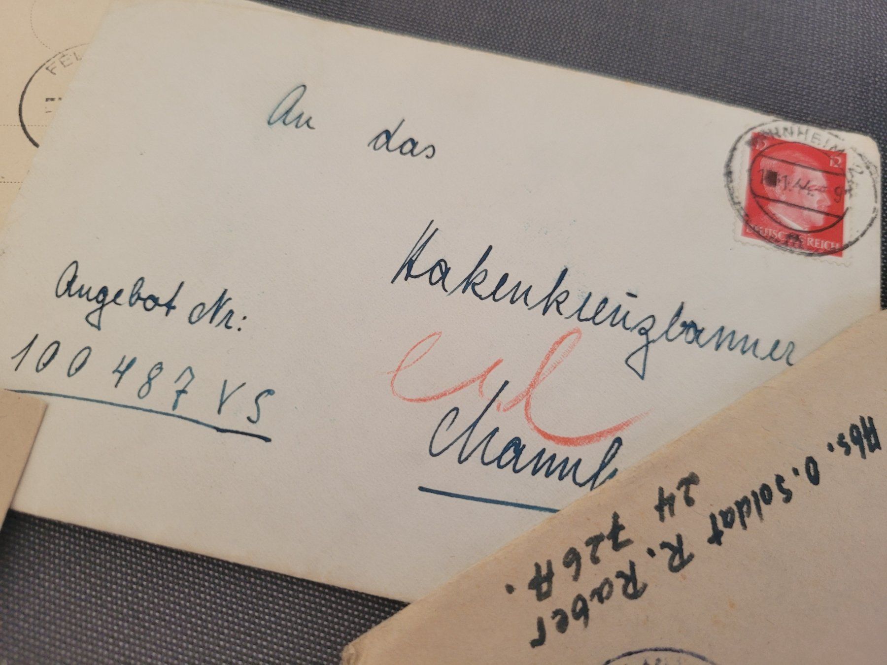 Armi bianche: Deutsches Reich, Feldpost Konvolut – Usato da Kriens venduto da KTP 1