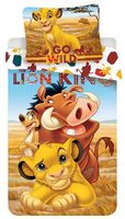 Disney Kinder Bettwäsche König der Löwen Simba Timon Pumba