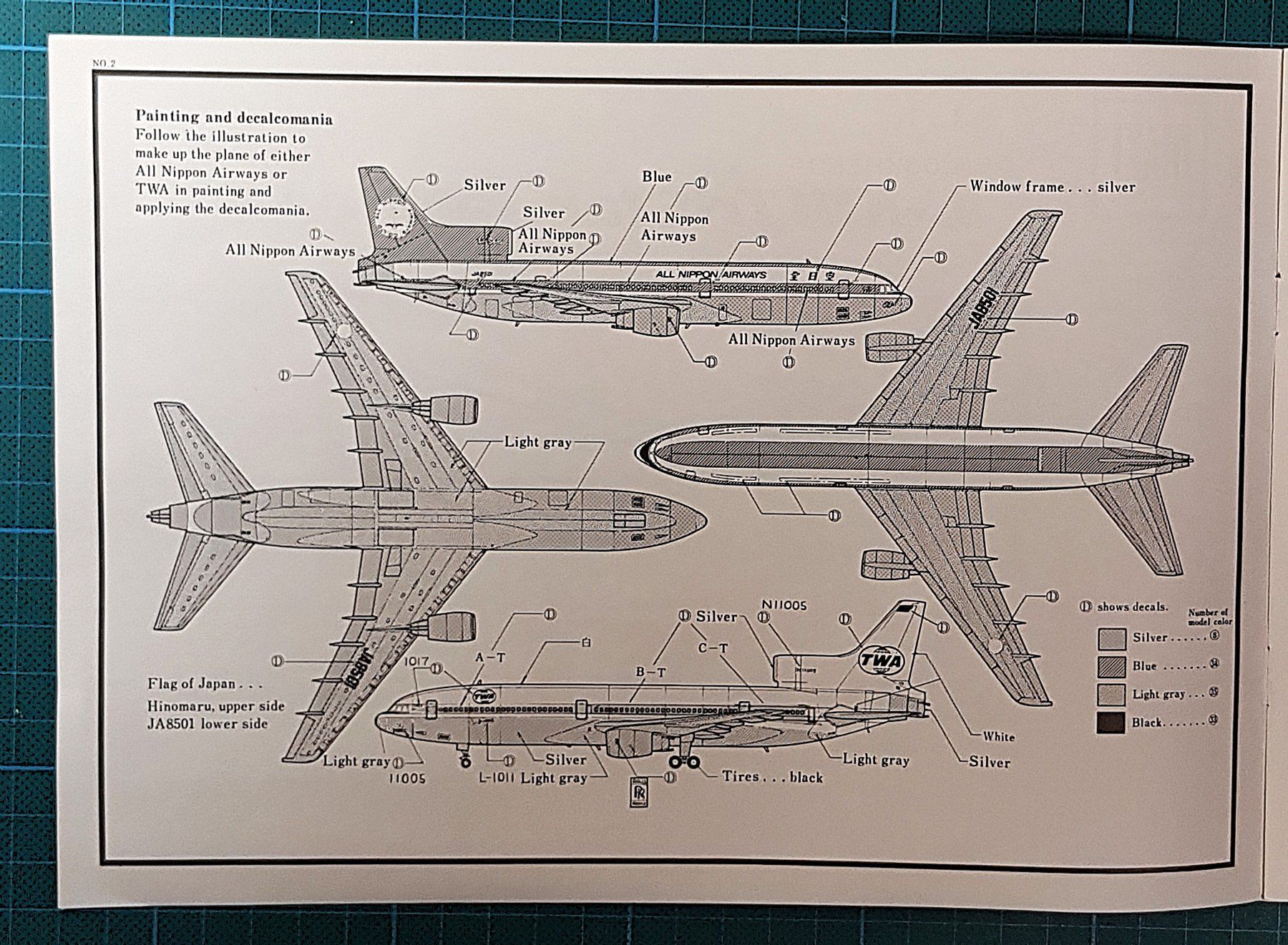 Modellbausätze & Standmodelle: Jetliner Lockheed  L-1011 TriStar,   Otaki   1:144 – Neu und originalverpackt aus Abtwil  SG von Relluem1 3