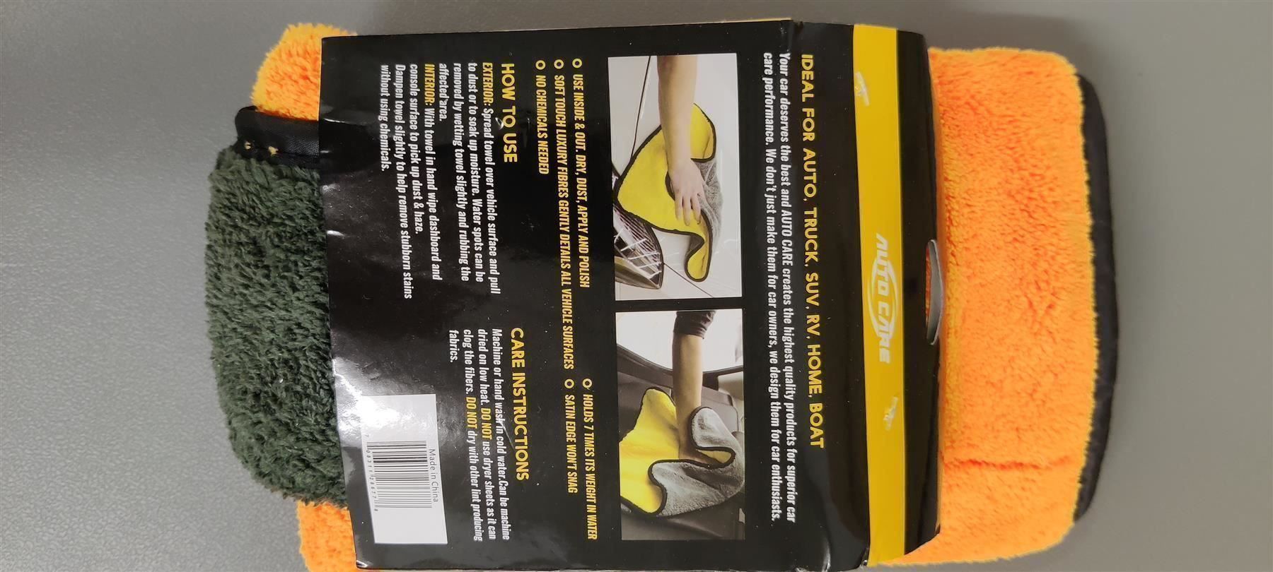 Accessori per altri veicoli: Microfasertuch 45x38cm grau/orange – Nuovo e nell'imballaggio originale da Wohlen AG venduto da Rianxo 2