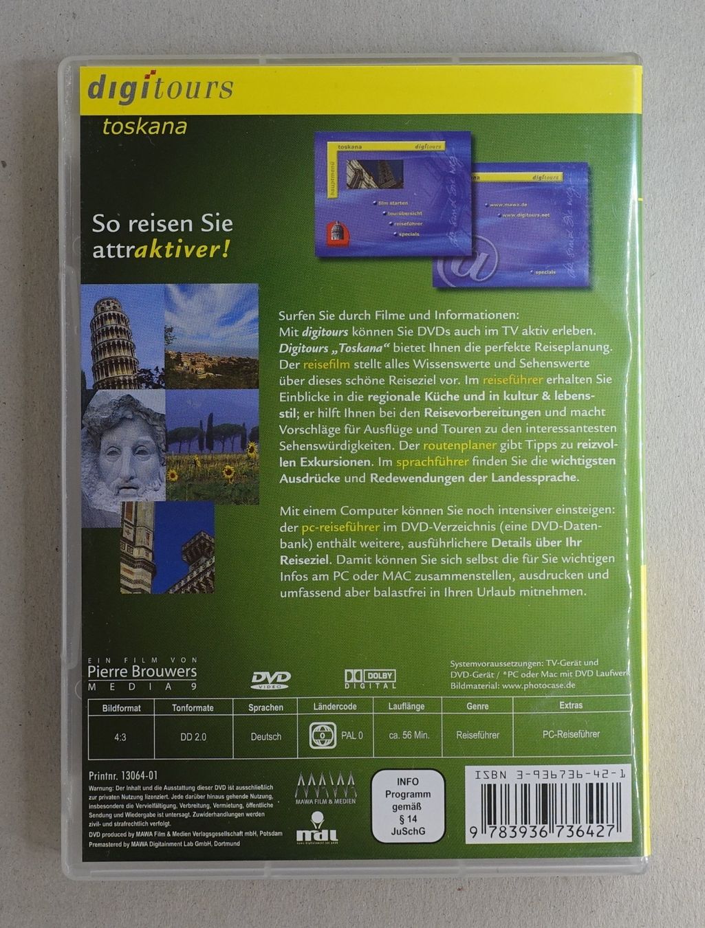 Tutti i DVDs: Toskana - Digitours – Usato da Sessa venduto da fraenklishop 1
