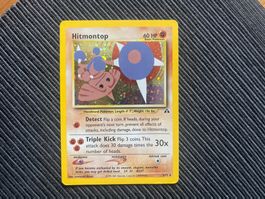 Pokemon Hitmontop Holo Neo Discovery englisch
