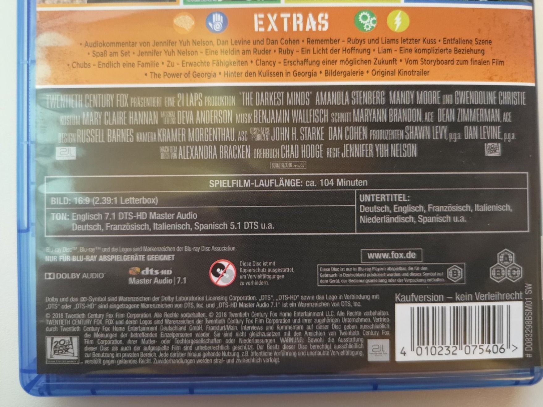 Tutti i DVDs: The Darkest Minds – Usato da Liestal venduto da Kratzilla 3