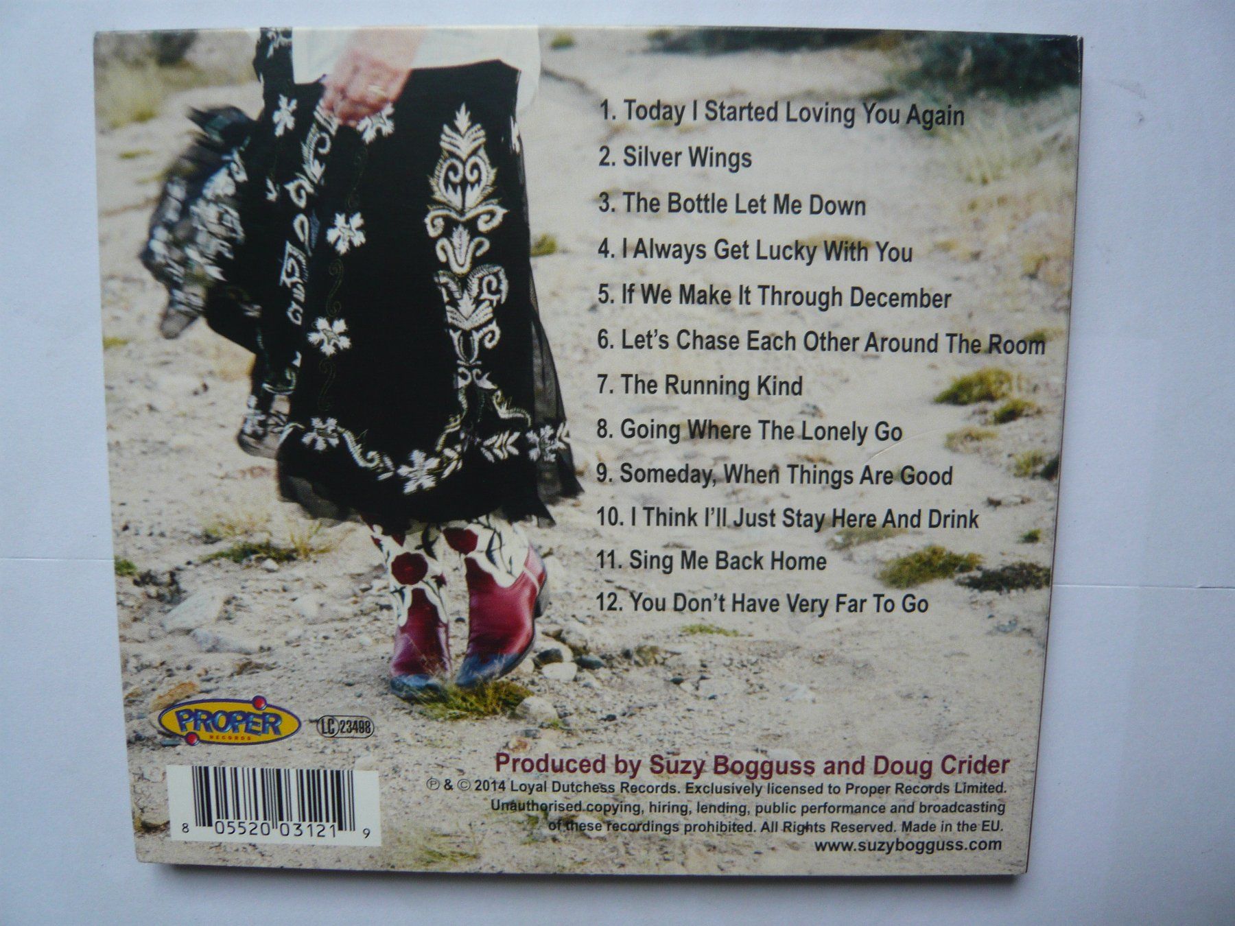 CDs: SUZY BOGGUSS LUCKY – Gebraucht aus Winterthur von Cajun 2