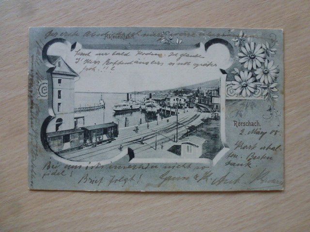 Cartoline postali: Ansichtskarte Rorschach 1905 – Usato da Walkringen venduto da Casablanca777