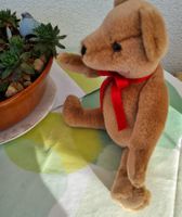 TEDDYBÄR M.ID PLÜTI SONNENBERG DE, UNBESPIELT CA. 32CM