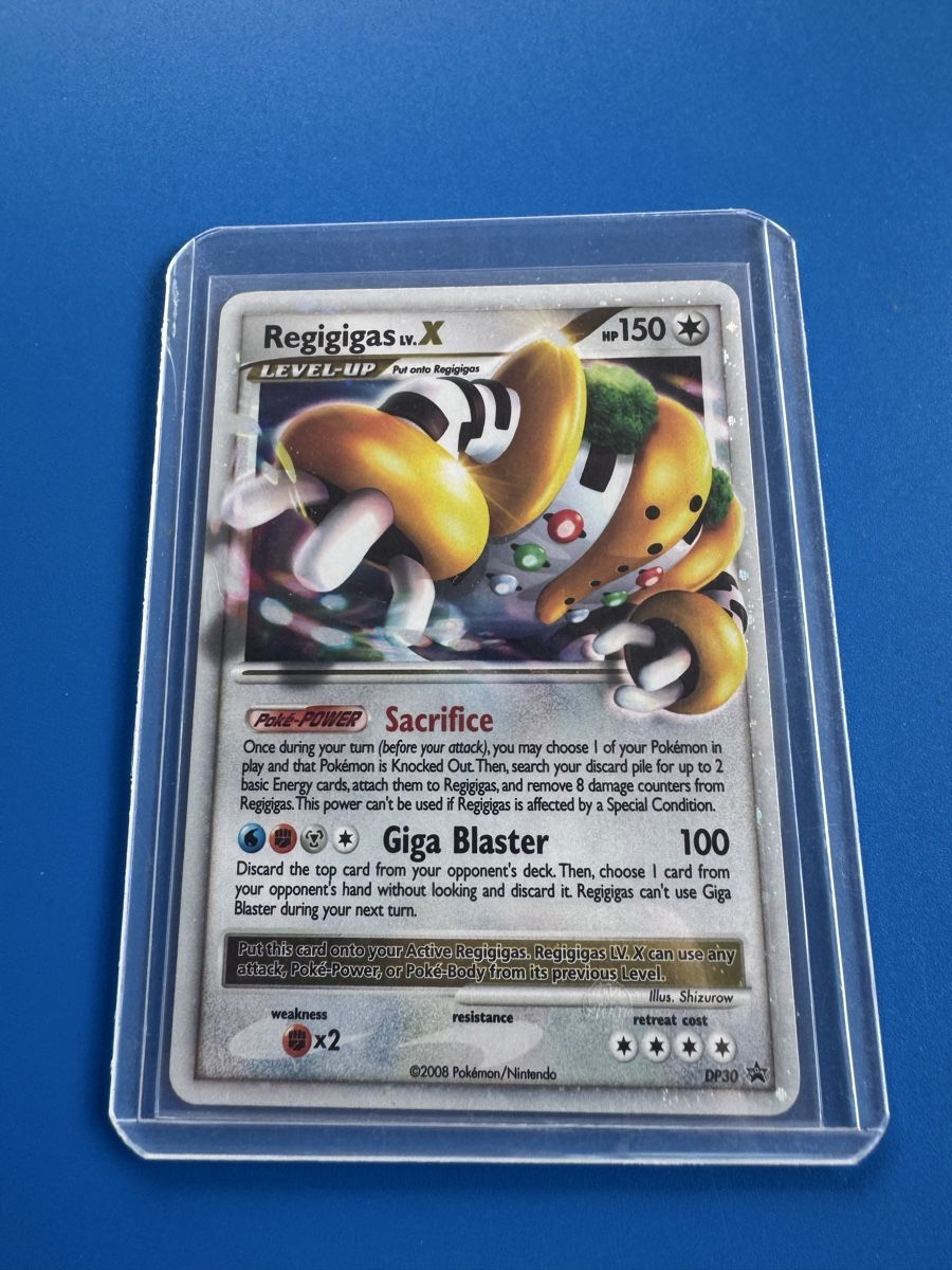 Pokémon Cartes à collectionner: Regigigas lv.X DP30 EN – D'occasion à Bellinzona par Yanpa