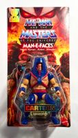 MOTU Masters of the Universe  Man-E-Faces VARIANTE HUMAN RAR