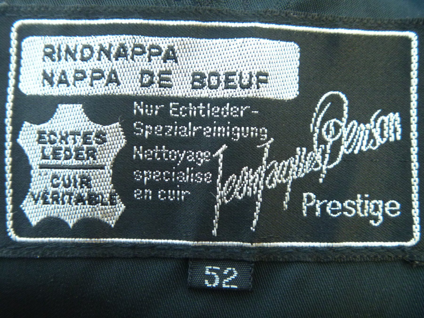 Giacche: Lederjacke Grösse 52 Jean Jacques Benson – Usato da Rüti ZH venduto da baumchen 3