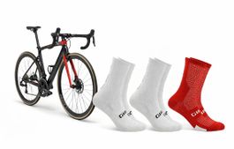 3 x paires de chaussettes de sport pour cyclistes