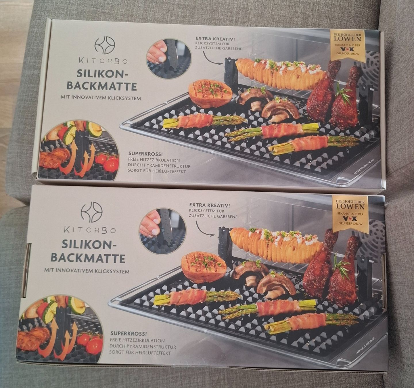 Backformen: 2 Kitchbo Backmatten – Neu und originalverpackt aus Gunzwil von 11G11