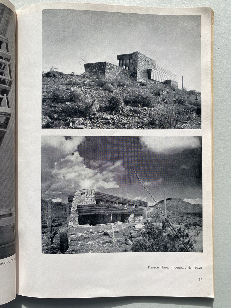 Libri: Frank Lloyd Wright - Exhibition Catalogue 1952 - Rare! – Usato da Zürich venduto da lesgarcons 4