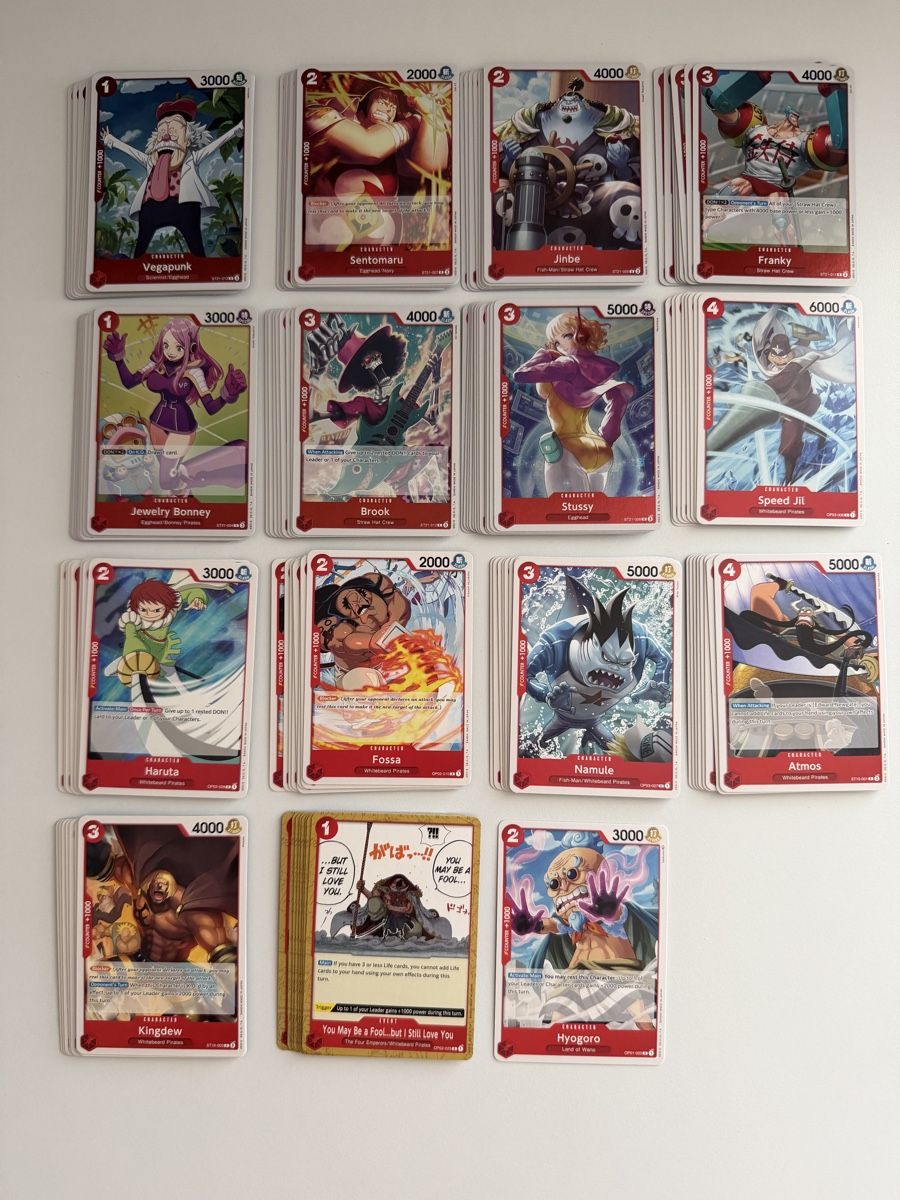Bandai Cartes à collectionner: One Piece C Bulk & Don!! alle Farben und sortiert – Neuf (Voir description) à Buochs par Lesaimen 1