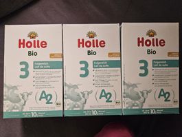 Holle A2 Bio-Folgemilch 3, NEU, 3 Packungen