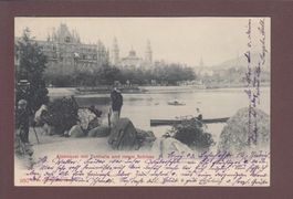 ZÜRICH - Alpenquai - Leute - 1903