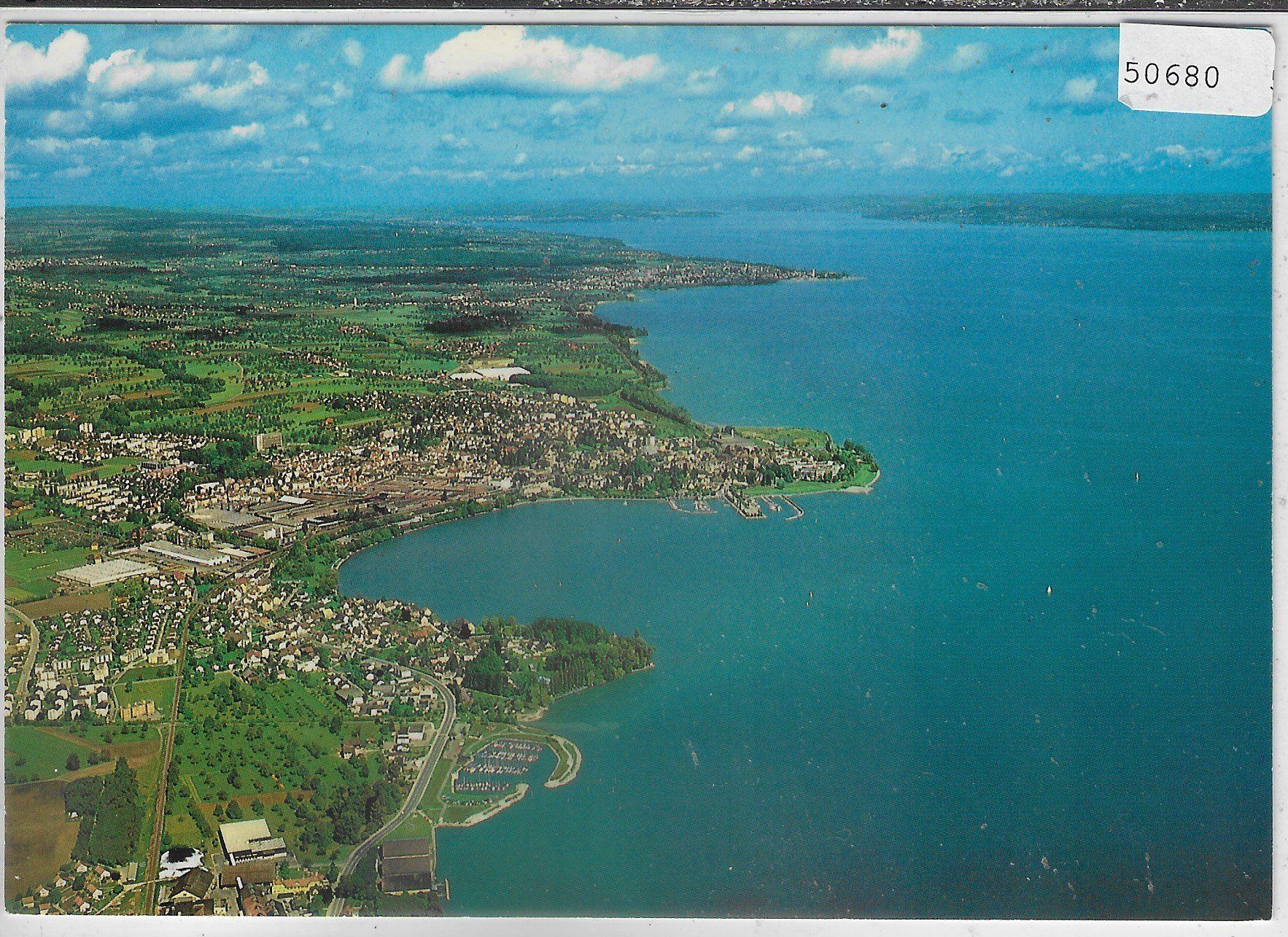 Cartoline postali: Flugaufnahme Steinach-Arbon mit Romanshorn – Usato da Ettingen venduto da Kartenplanet