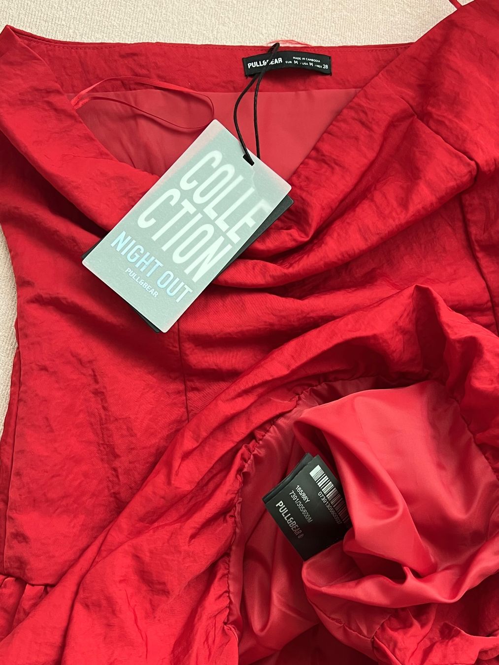 Pull&Bear Vestiti: Rotes Kleid globo – Nuovo e nell'imballaggio originale da Tagelswangen venduto da fireiceprincess 5