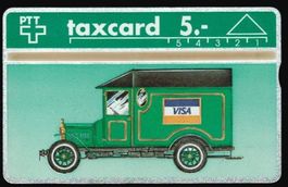 Taxcard 108E_16194 VISA grün deutsch ungebraucht