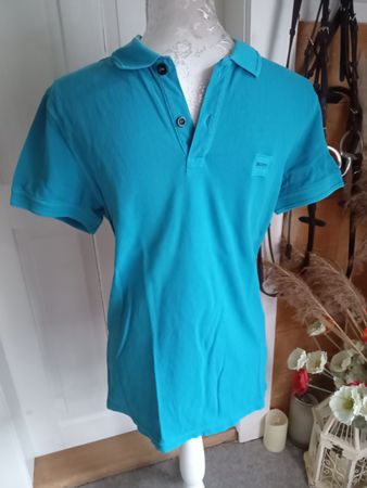 Hugo Boss Poloshirt, türkis, Grösse S,Slim Fit.