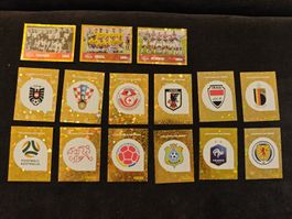 Diverse Wappen Panini WM 2026