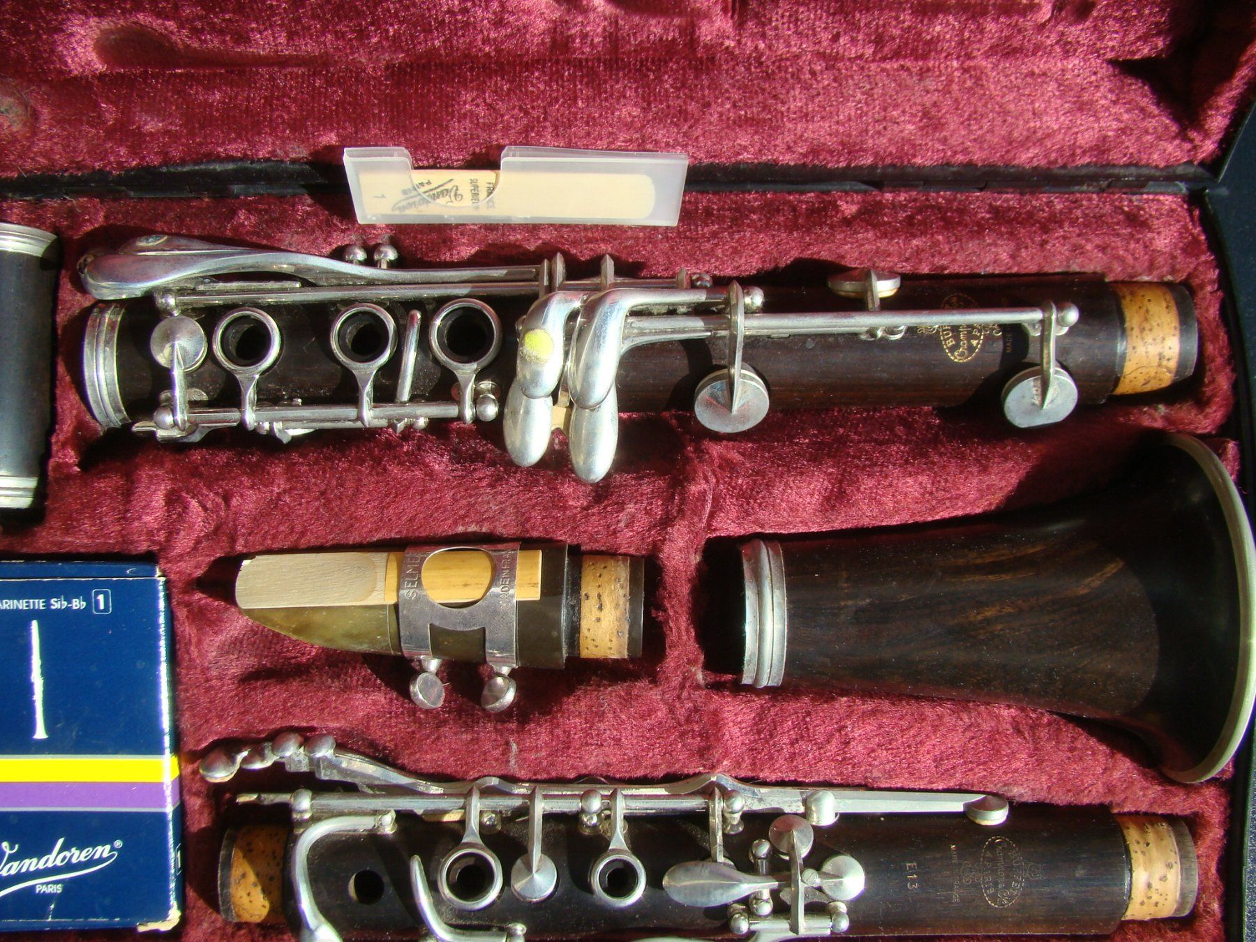 Buffet Crampon Strumenti musicali: Klarinette Buffet B Crampton E - 13  mit Koffer schön – Usato da Walzenhausen venduto da Vanquish711 4
