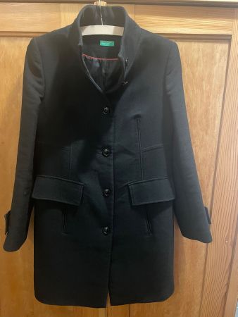 Eleganter Mantel (Damen) von Benetton, Grösse 36