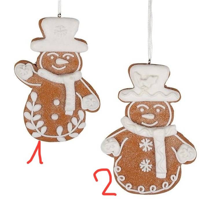 Tutte le decorazioni: Baumschmuck Schneemänner 11cm – Nuovo e nell'imballaggio originale da Basel venduto da Seifehuesli