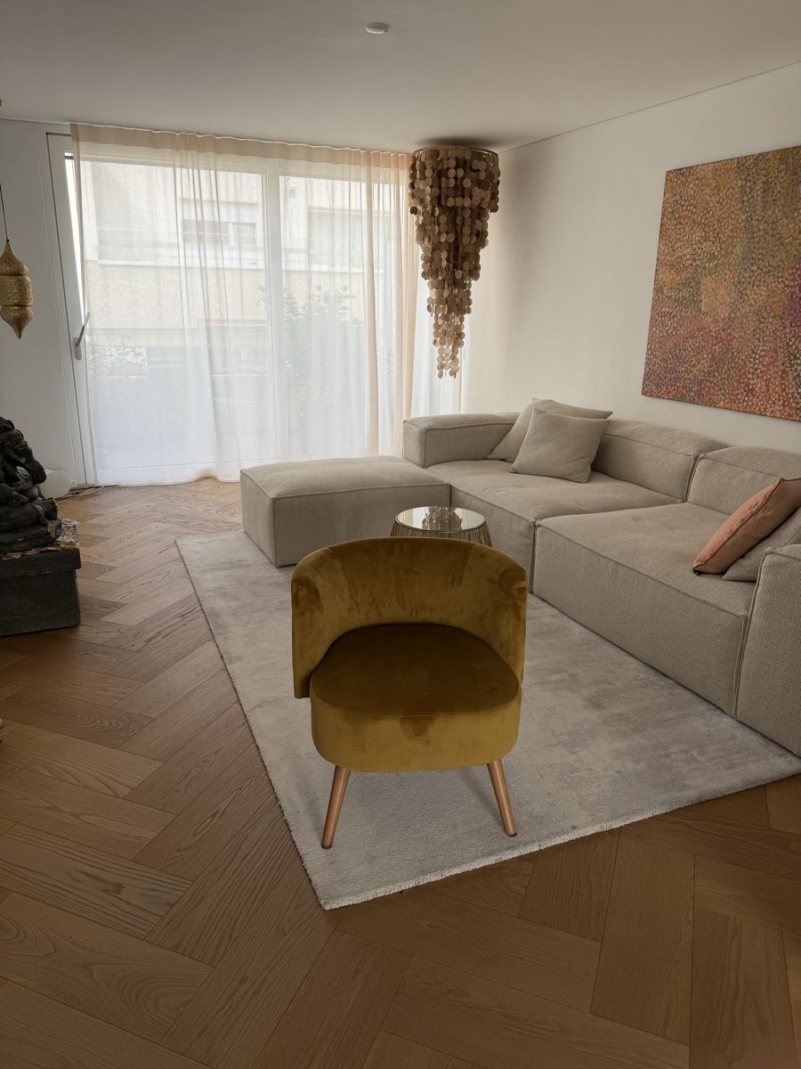 Maisons du monde Sedie: Vintage Chair yellow – Usato da Zürich venduto da Tigerlily999 1