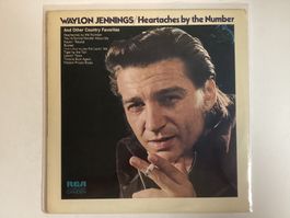Waylon Jennings LP - Heartaches by the Number