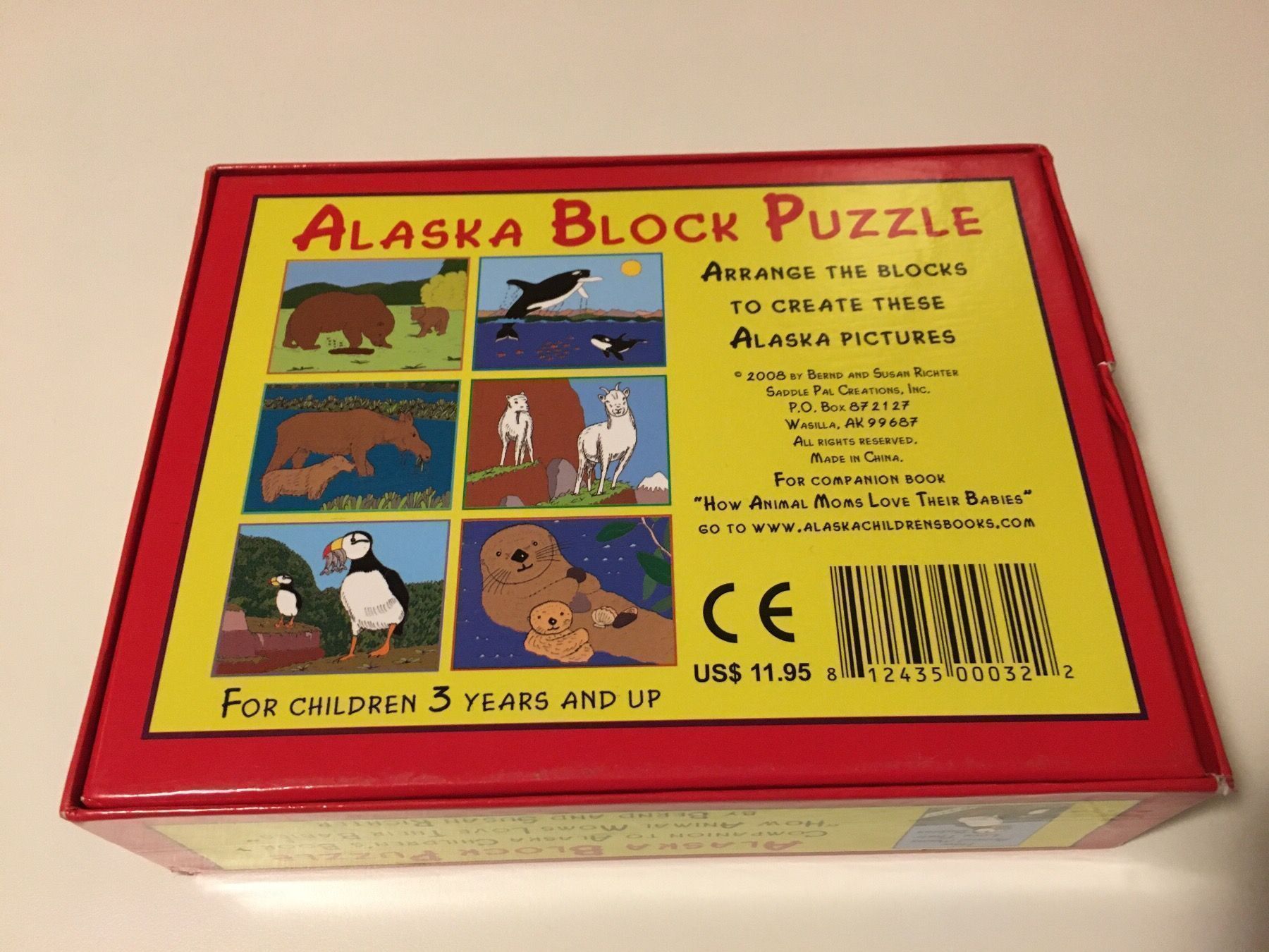Puzzle: Alaska Block Puzzle in englisch – Usato da Andwil SG venduto da Rainboli 3