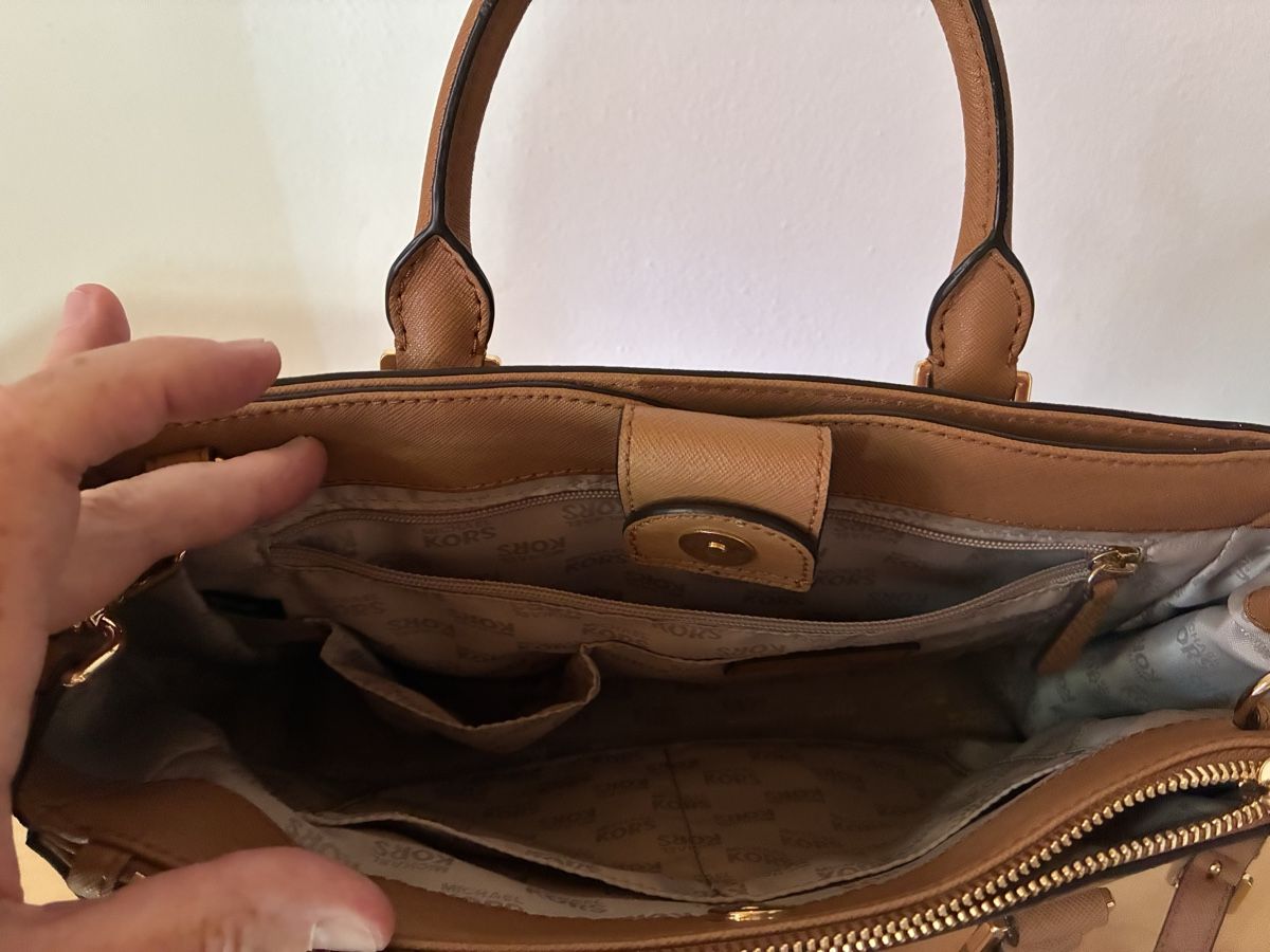 Michael Kors Borse da donna: Kellen Medium Satchel Michel Kors Tasche – Nuovo (secondo la descrizione) da Aesch BL venduto da comven 4