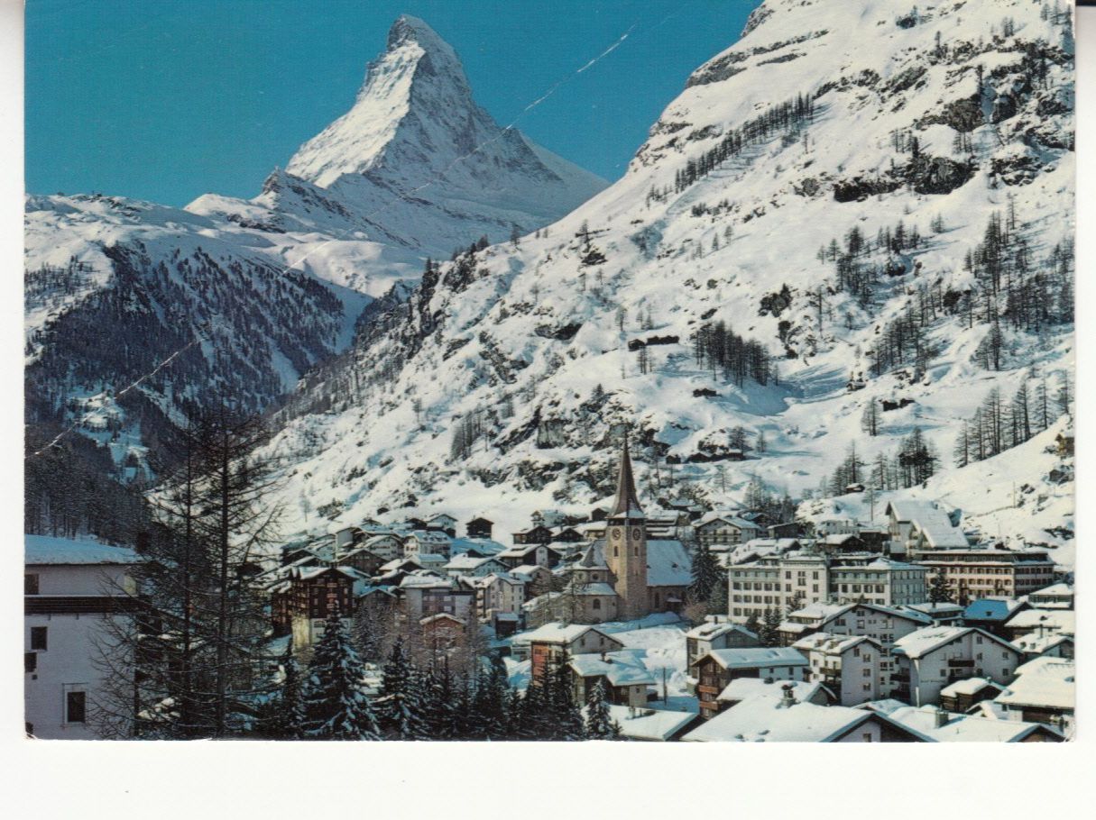 Cartoline postali: Zermatt 1976 – Usato da Bürglen TG venduto da StampGraf