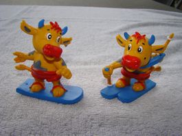 2 Figuren Kuh Berta Bullyland