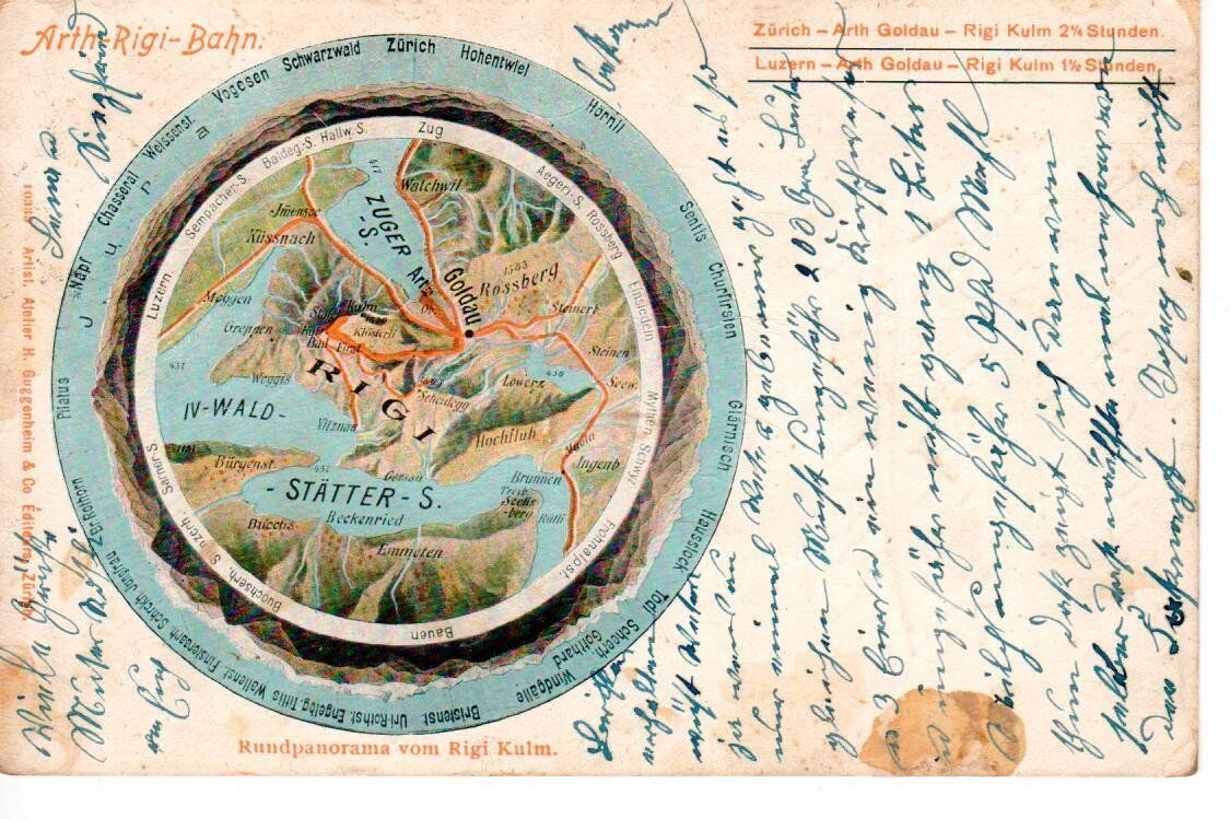 Cartes postales: Arth Rigi Bahn  1922 – D'occasion à Wolhusen par Curver9