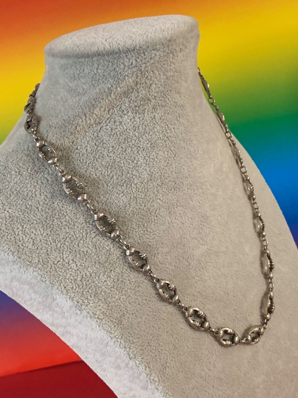 Catenine: Silberkette ORNAMENT (47cm) – Usato da Dittingen venduto da Bellevista 5