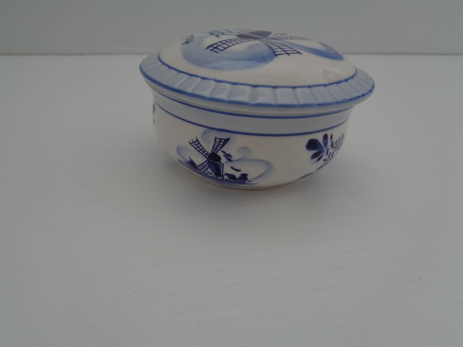 Sucriers: Delft Dose mit Deckel  - Holland – D'occasion à Chur par omonia 2