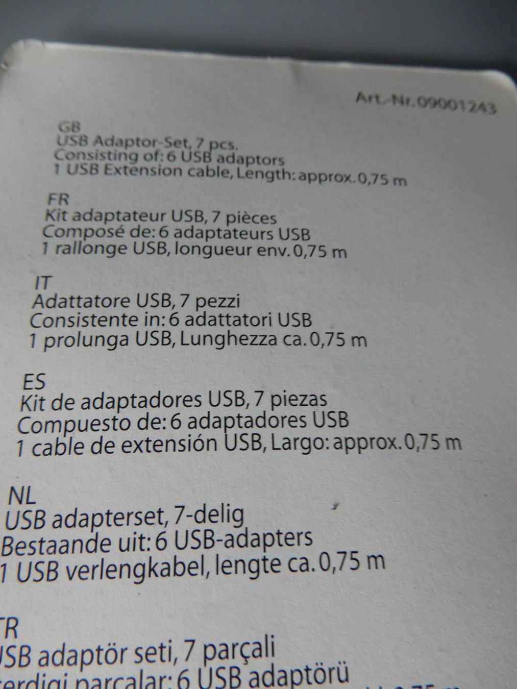 Unità & Adattatore: USB-Adapterset 7teilig – Nuovo e nell'imballaggio originale da Frick venduto da Harmony94 2