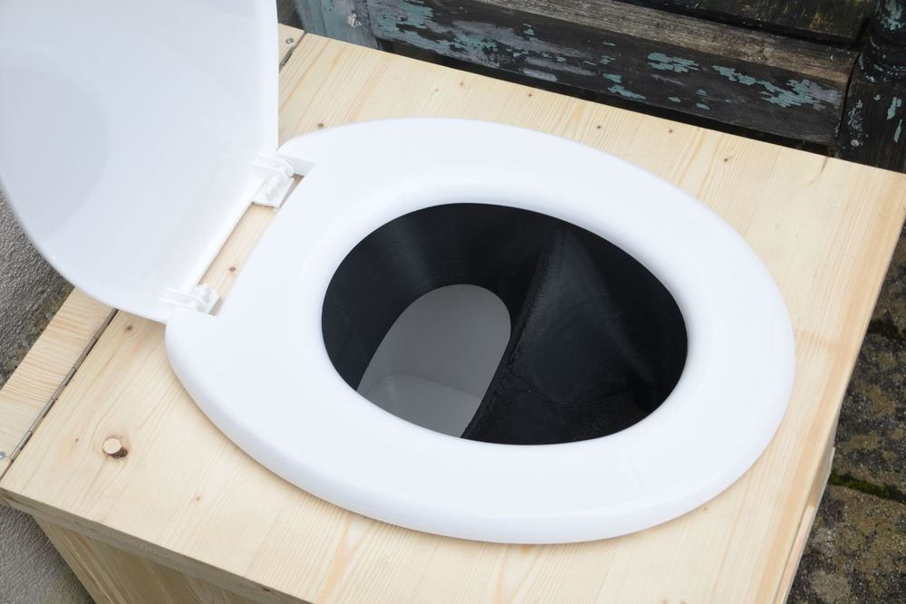 Komposttoilette / Trockentoilette Fichtenholz (11kg) Kaufen auf Ricardo