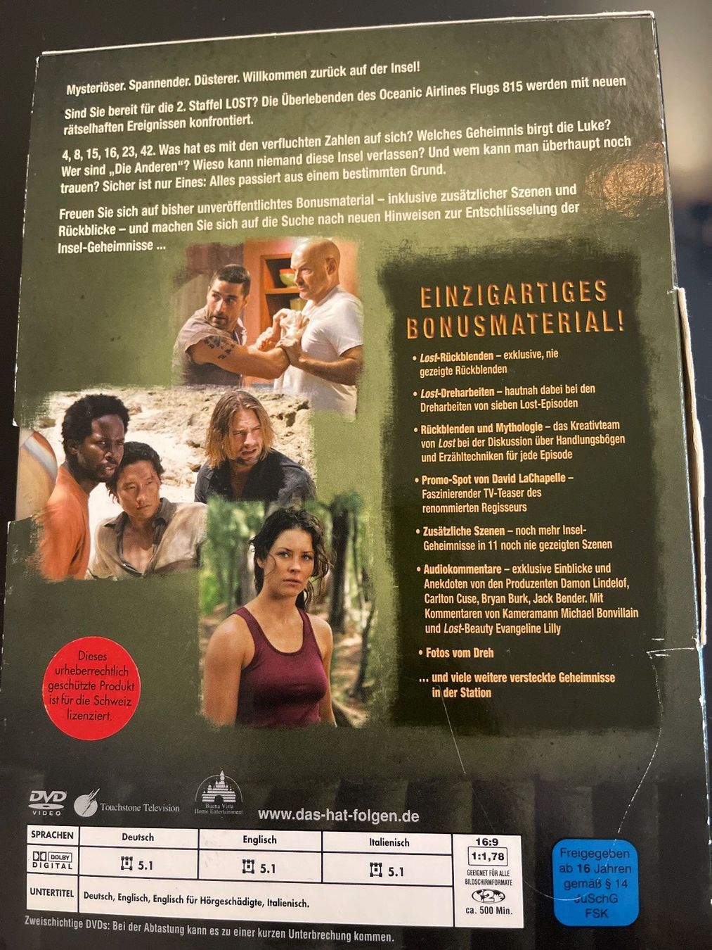 Alle DVDs: DVD // Serie - Lost 2.Staffel / 1.Teil – Gebraucht aus Schönenwerd von d.chiara 1